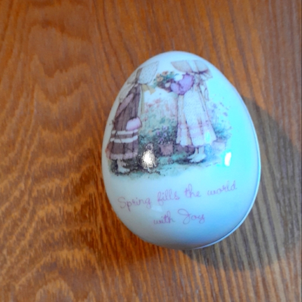 Holly Hobbie collectible egg